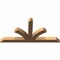Ekena Millwork Richland Timber Gable Bracket, Western Red Cedar, 84"W x 42"H x 5 1/2"D x 5 1/2"F, 12/12 Pitch GBW084X42X0606RIC00SWR - alternate 3